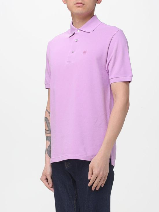 26SS 에트로 폴로 티셔츠 MRMD0005AV885 F0463 Pink - ETRO