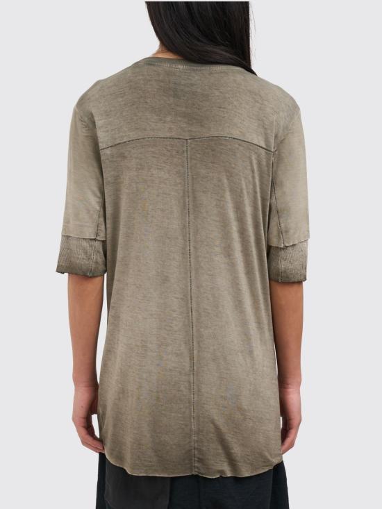 26SS 톰크롬 반팔 티셔츠 MTS94001 COLDDYEOLIV Green - THOM KROM