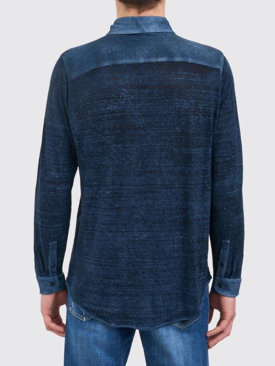 26SS 아방도이 긴팔 셔츠 226SU4502JLIVH V00057 Blue - AVANT TOI