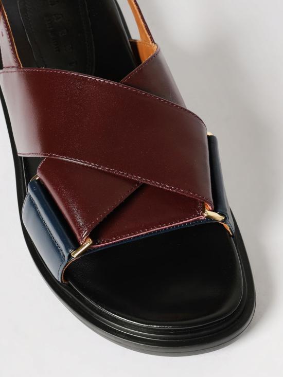 26SS 마르니 힐/펌프스 FBMS015701P4574 ZP068 Burgundy - MARNI