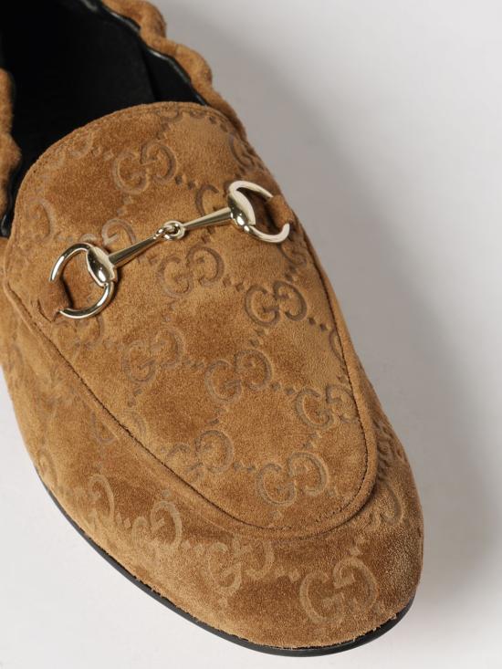 26SS 구찌 로퍼 854414AADWE 2118 Brown - GUCCI