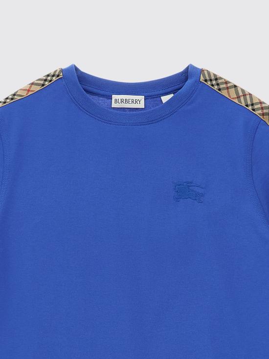 26SS [키즈] 버버리 티셔츠 8117916 Blue - BURBERRY
