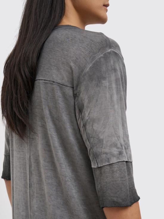 26SS 톰크롬 반팔 티셔츠 MTS94001 COLDDYE Grey - THOM KROM