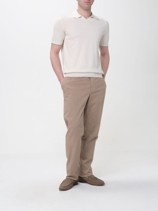 26SS 브루넬로 쿠치넬리 폴로 티셔츠 M29800145 CSG56 White - BRUNELLO CUCINELLI