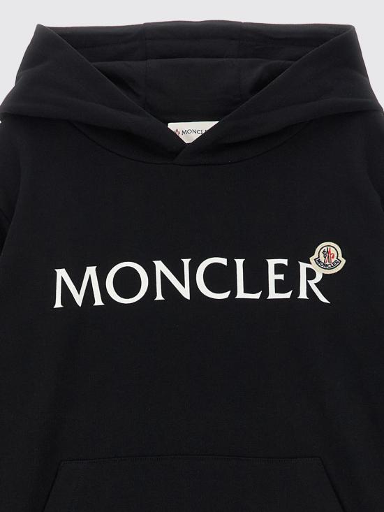 26SS [키즈] 몽클레어 풀오버 48G0000989AKM 999 Black - MONCLER