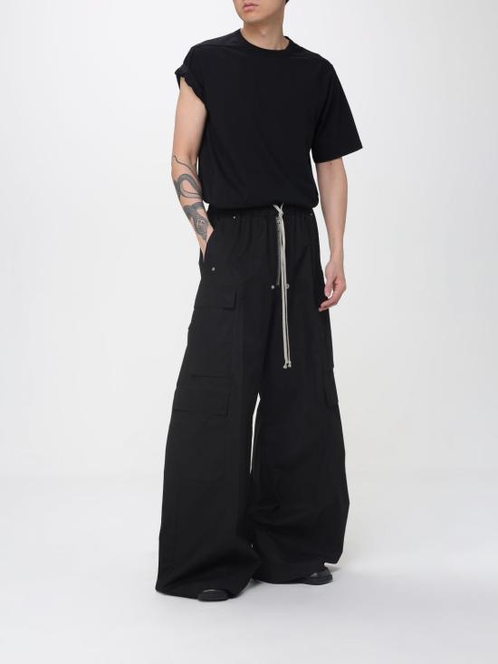 26SS 릭 오웬스 트레이닝/조거 팬츠 RU01F2339P 09 Black - RICK OWENS