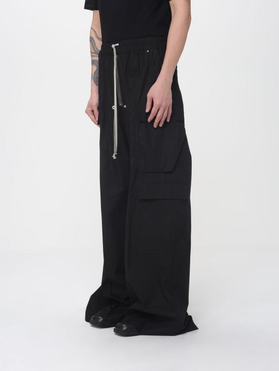 26SS 릭 오웬스 트레이닝/조거 팬츠 RU01F2339P 09 Black - RICK OWENS