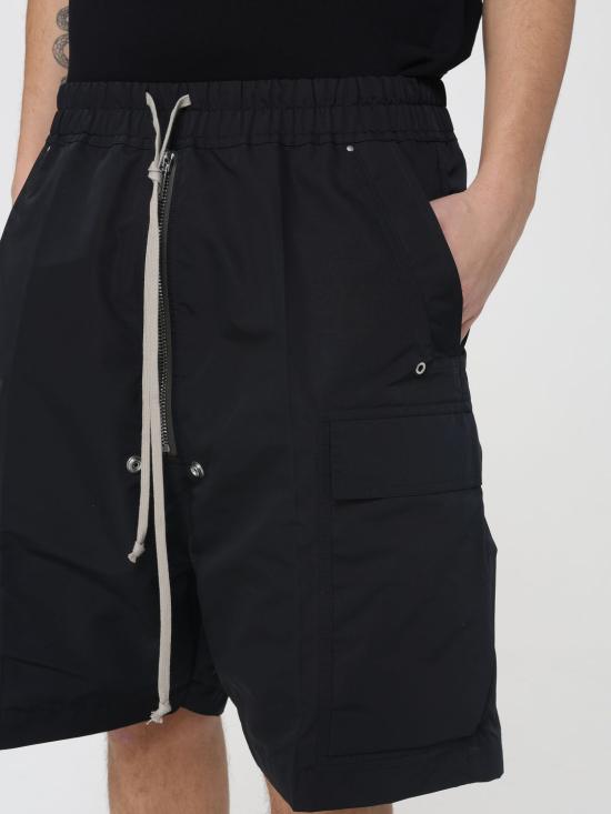 26SS 릭 오웬스 숏팬츠 RU01F2360FT 09 Black - RICK OWENS