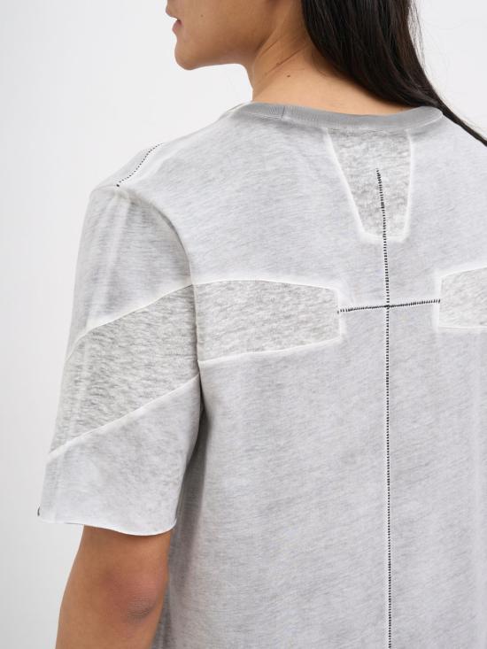 26SS 톰크롬 반팔 티셔츠 MTS926 SPRAY Grey - THOM KROM