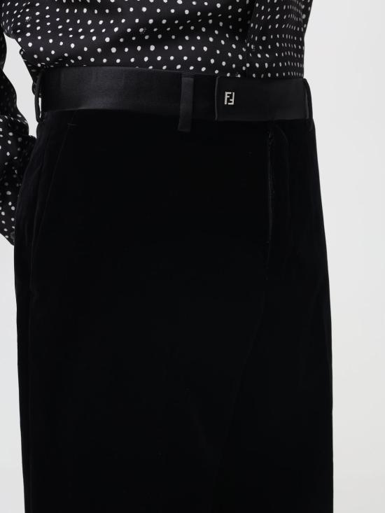 26SS 펜디 스트레이트 팬츠 FB1089AVY1 F0QA1 Black - FENDI