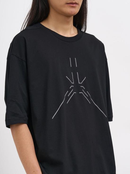 26SS 톰크롬 반팔 티셔츠 MTS933 Black - THOM KROM