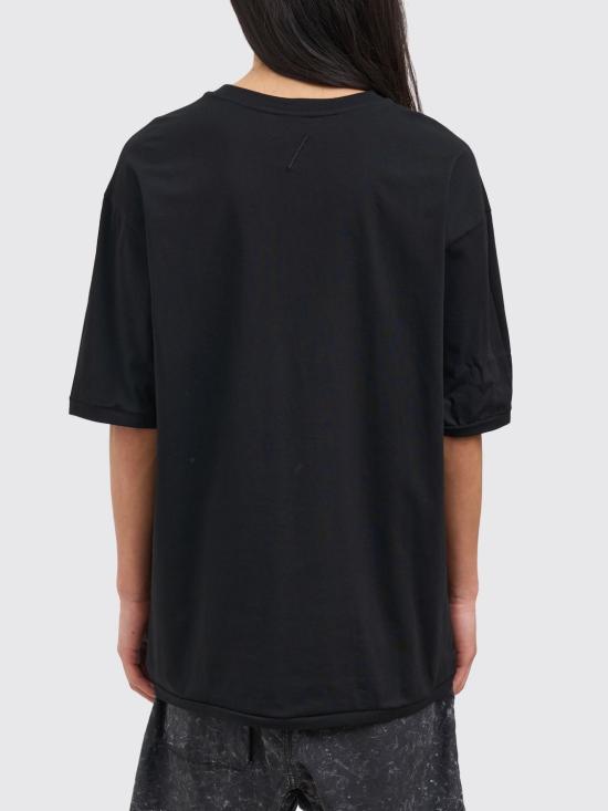 26SS 톰크롬 반팔 티셔츠 MTS933 Black - THOM KROM