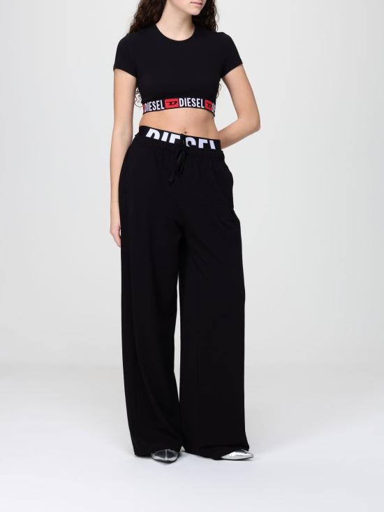 26SS 디젤 반팔 티셔츠 A182730NJAP 9XX Black - DIESEL