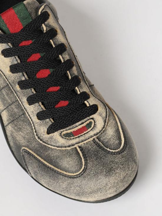 26SS 구찌 쉬프트 스니커즈 857016AAF0E 1086 Black - GUCCI