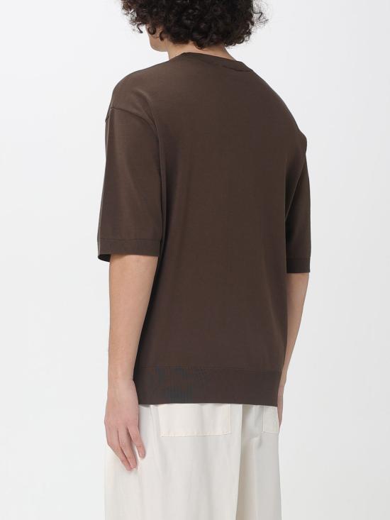 26SS 라니우스 반팔 티셔츠 S6LAMAKE018 620 Brown - LANEUS