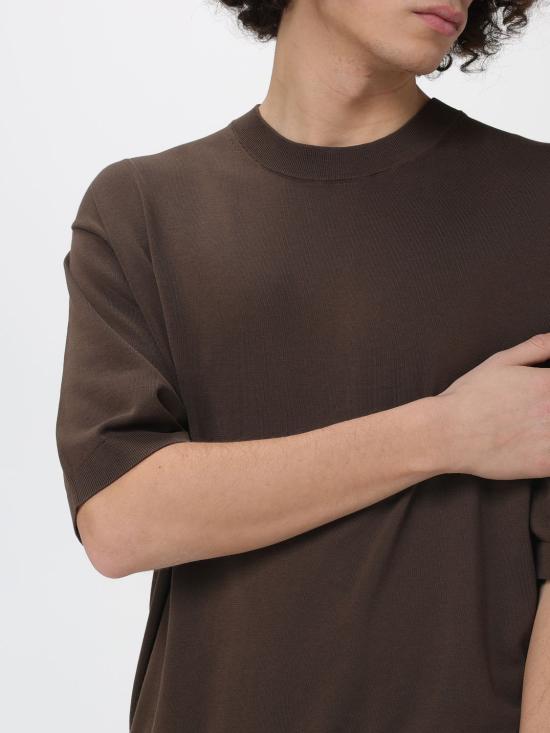 26SS 라니우스 반팔 티셔츠 S6LAMAKE018 620 Brown - LANEUS