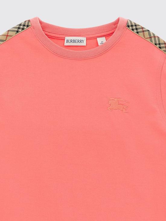 26SS [키즈] 버버리 티셔츠 8117434 Pink - BURBERRY