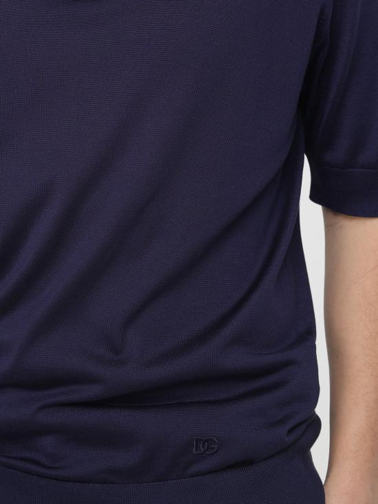 26SS 돌체앤가바나 폴로 티셔츠 GXZ02ZJBSO5 B6712 Blue - DOLCE & GABBANA