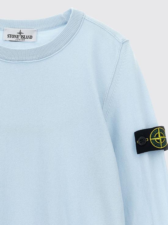 26SS [키즈] 스톤 아일랜드 풀오버 5100001S00B2 V0041 Sky Blue - STONE ISLAND