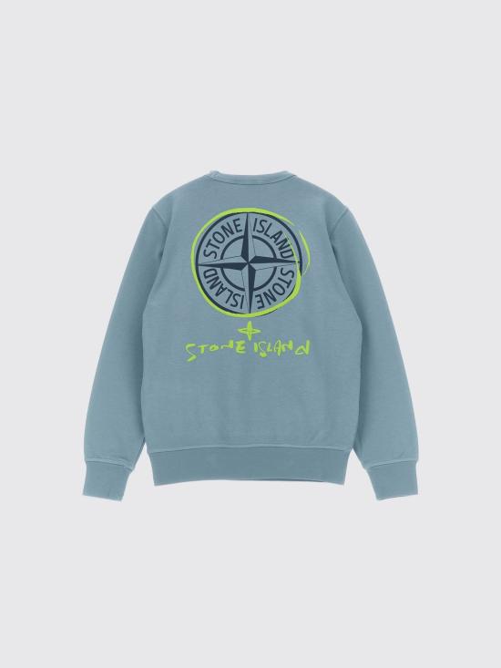 26SS [키즈] 스톤 아일랜드 풀오버 6100018S0370 V004A Sky - STONE ISLAND