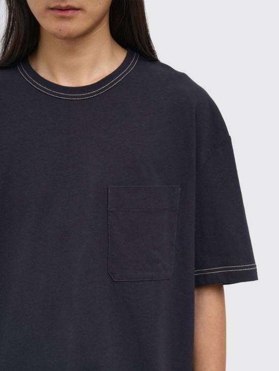 26SS 르메르 반팔 티셔츠 TS0010LJ1010 BR498 Earth - LEMAIRE