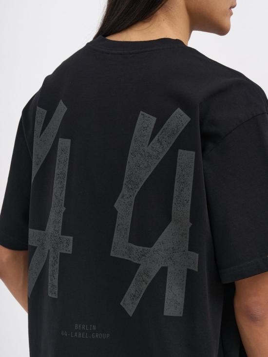 26SS 44레이블 반팔 티셔츠 B0030556FA528 P761 Grey - 44 LABEL