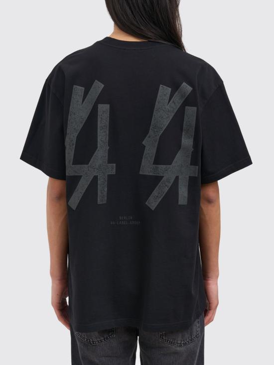 26SS 44레이블 반팔 티셔츠 B0030556FA528 P761 Grey - 44 LABEL