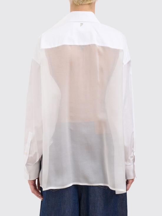 26SS 돈답 셔츠 DC492CF0200VXXX 000 White - DONDUP