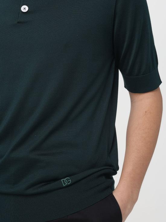 26SS 돌체앤가바나 폴로 티셔츠 GXZ02ZJBSO5 V2091 Green - DOLCE & GABBANA