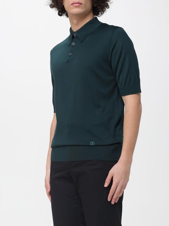 26SS 돌체앤가바나 폴로 티셔츠 GXZ02ZJBSO5 V2091 Green - DOLCE & GABBANA