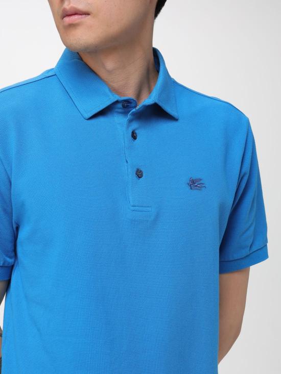 26SS 에트로 폴로 티셔츠 MRMD0006AV878 B0959 Blue - ETRO