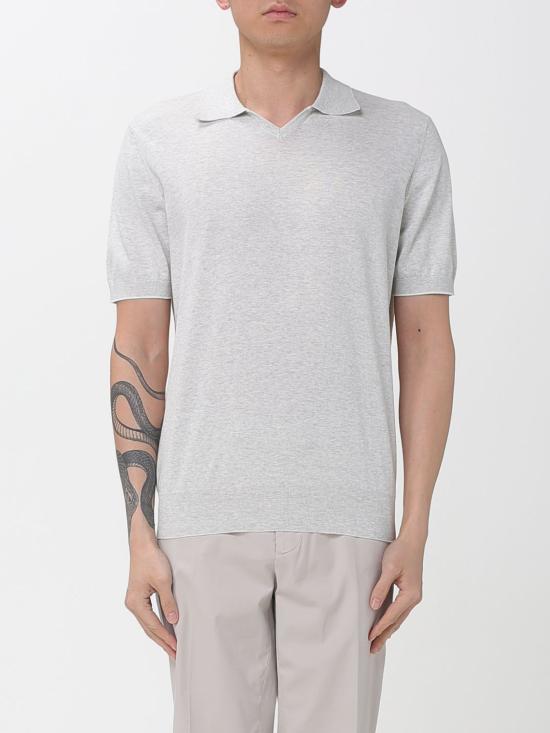 26SS 브루넬로 쿠치넬리 폴로 티셔츠 M29800145 CI807 Grey