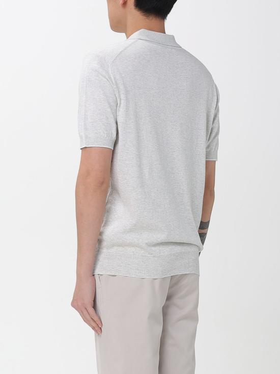 26SS 브루넬로 쿠치넬리 폴로 티셔츠 M29800145 CI807 Grey - BRUNELLO CUCINELLI