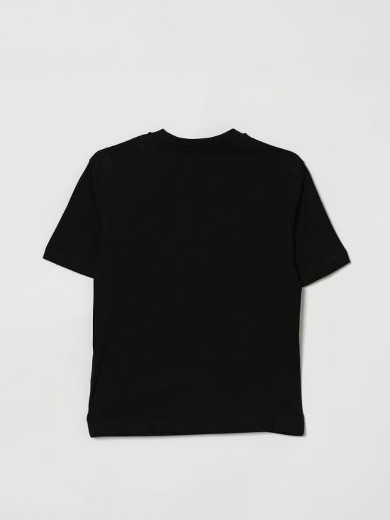 26SS [키즈] 디젤 티셔츠 J025870GRAI K900 Black - DIESEL