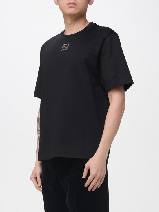 26SS 펜디 반팔 티셔츠 FY0936AW0R F1UL6 Black - FENDI