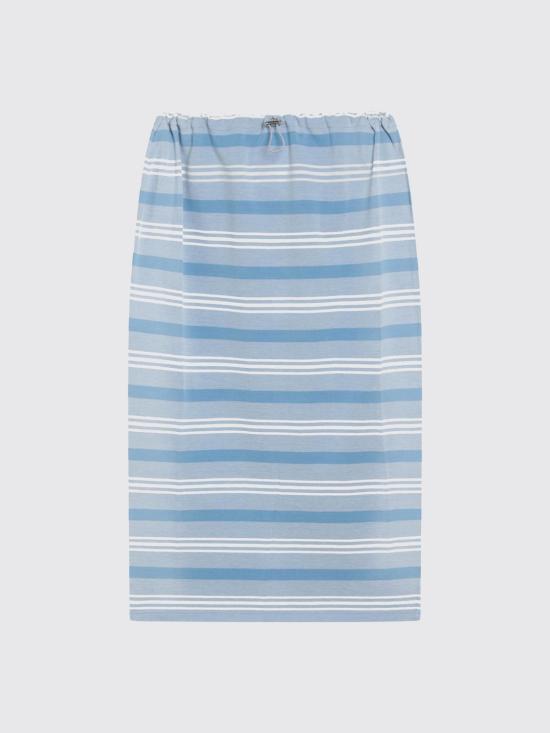 26SS 프라다 미디 스커트 31147OOO188Q F0076 Sky Blue