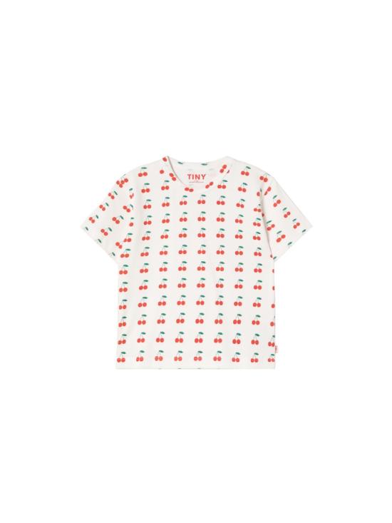 26SS [키즈] 타이니코튼 티셔츠 018K 104 WHITE