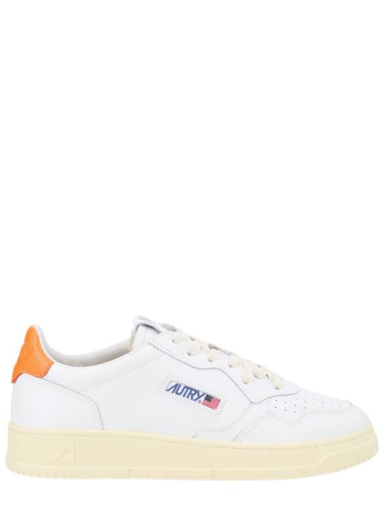 26SS 오트리 메달리스트 로우 스니커즈 AULM LL26 WHITE