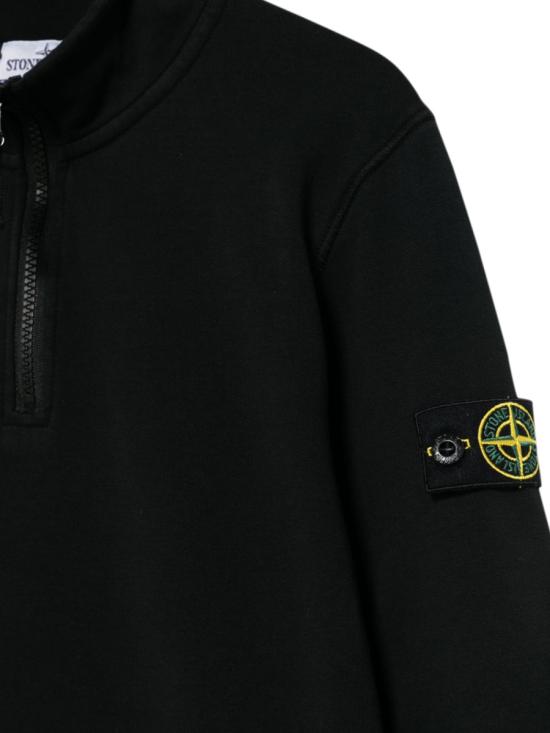 26SS [키즈] 스톤 아일랜드 풀오버 6100013K S0040V0029 BLACK - STONE ISLAND