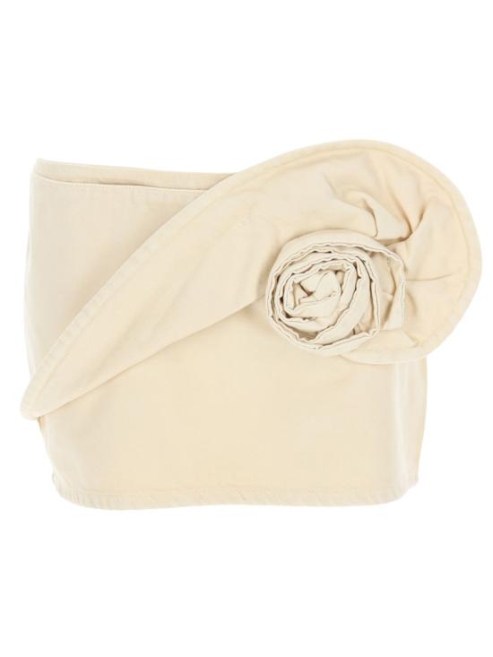 26SS 마그다뷰트림 데님 셔츠 203426 BEIGE