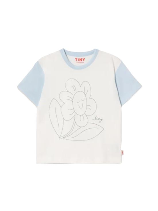 26SS [키즈] 타이니코튼 티셔츠 064K 104 WHITE