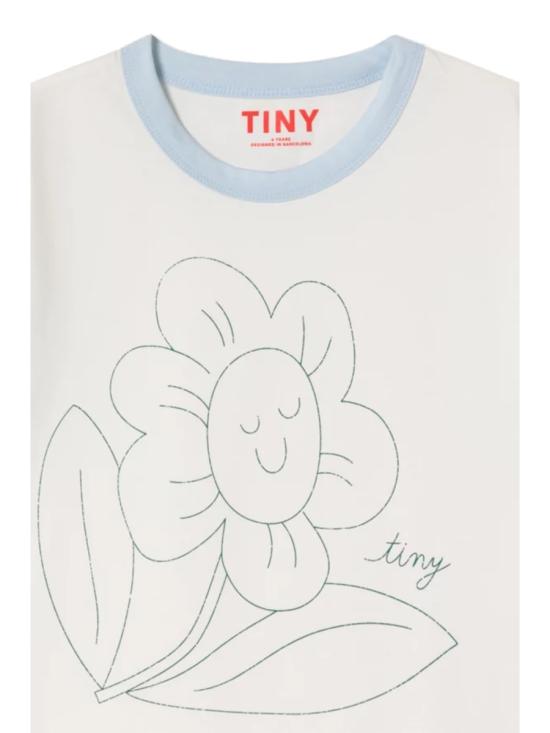 26SS [키즈] 타이니코튼 티셔츠 064K 104 WHITE - TINYCOTTONS