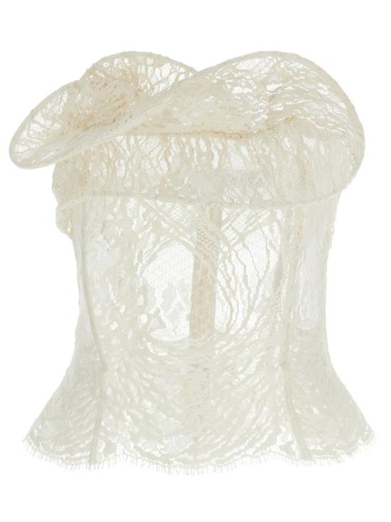 26SS 마그다뷰트림 민소매 티셔츠 162426 CREAM IVORY