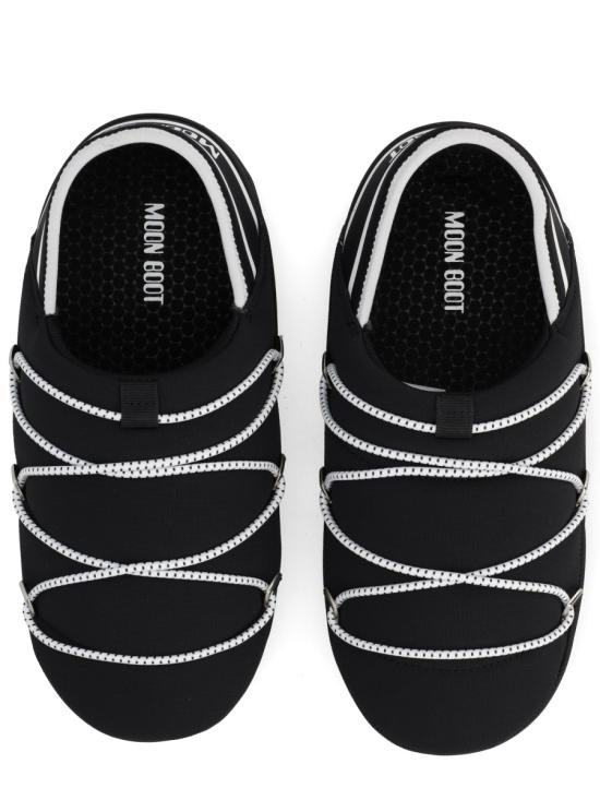 26SS 문부츠 플랫 슈즈 80D2410030 N001 BLACK - MOON BOOT