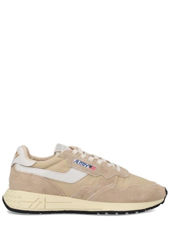 26SS 오트리 릴윈드 로우 나일론 스웨이드 스니커즈 WWLM NC08 BEIGE