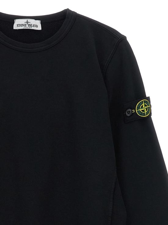 26SS [키즈] 스톤 아일랜드 풀오버 6100005K S0040V0029 BLACK - STONE ISLAND