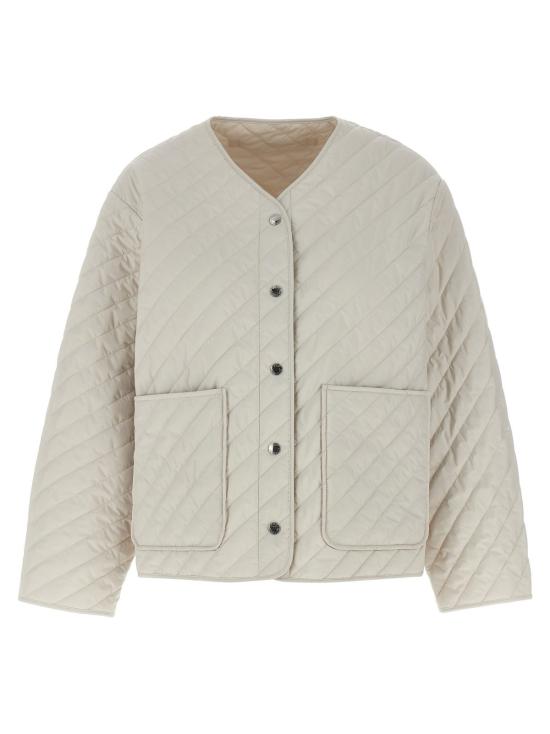  살로몬 패딩 2 in 1 파카 베이지 - SALOMON