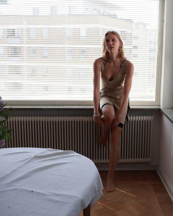  아니카 이네즈 팔찌 와이드 테이퍼드 링크 실버 브레이슬릿 - ANNIKA INEZ