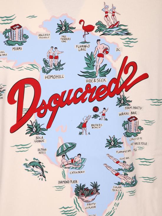 26SS 디스퀘어드2 반팔 티셔츠 S71GD1643D20020103 WHITE DOM - DSQUARED2