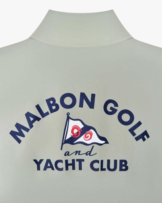  말본 자켓 골프 사이프러스 요트 클럽 재킷 시그래스 - MALBON